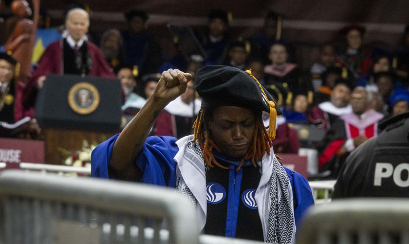 Morehouse defends students, faculty who turned their backs during Biden speech: ‘We are proud’