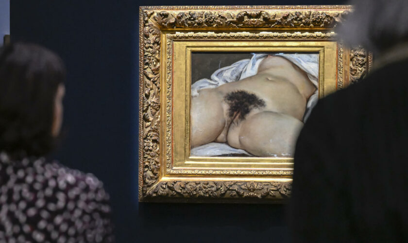 Une peintre amatrice revisite « L’Origine du monde » de Courbet, le maire de Saint-Raphaël censure ses toiles