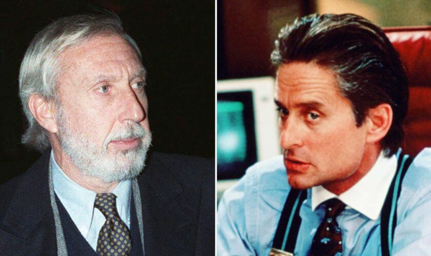 Ivan Boesky partly inspired the Gordon Gekko character, played by Michael Douglas in Wall Street. Pics: AP/20th Century Fox/Kobal/Shutterstock