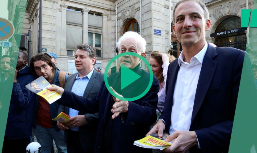 Européennes 2024 : on a suivi le tractage de Raphaël Glucksmann avec Lionel Jospin (et on n’était pas les seuls)