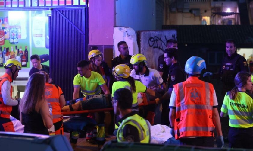 Gebäude am Strand von Palma stürzt ein – mindestens zwei Tote