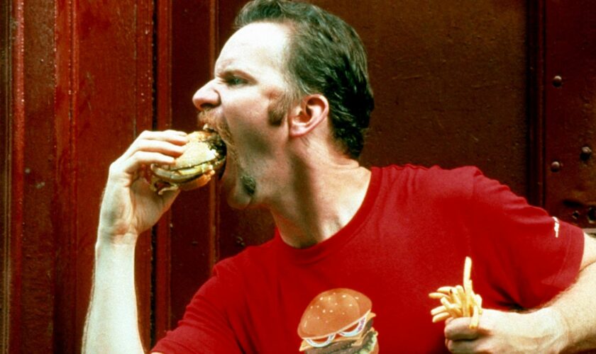 Morgan Spurlock in Super Size Me. Pic: Goldwyn/Everett/Shutterstock