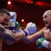 Tyson Fury v Oleksandr Usyk. Pic: Action Images via Reuters