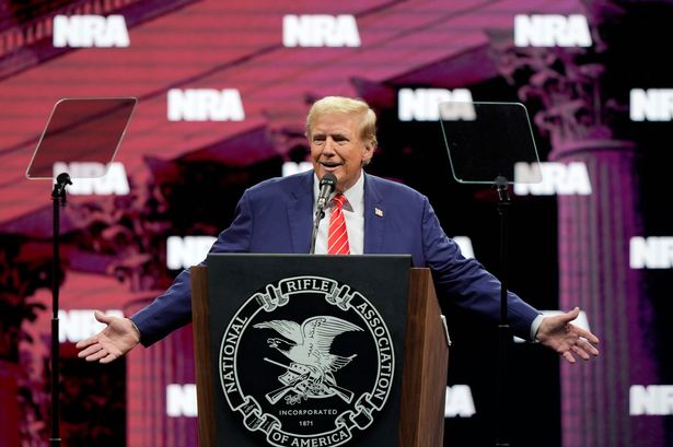 Donald Trump appeals to gun owners as US faces one of its deadliest years on record