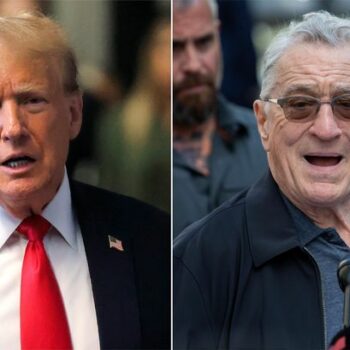 Donald Trump calls Robert De Niro 'pathetic' actor with 'derangement syndrome'