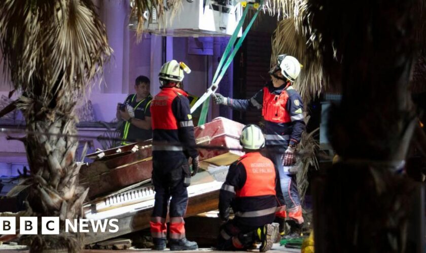 Four dead and 16 injured in Majorca building collapse