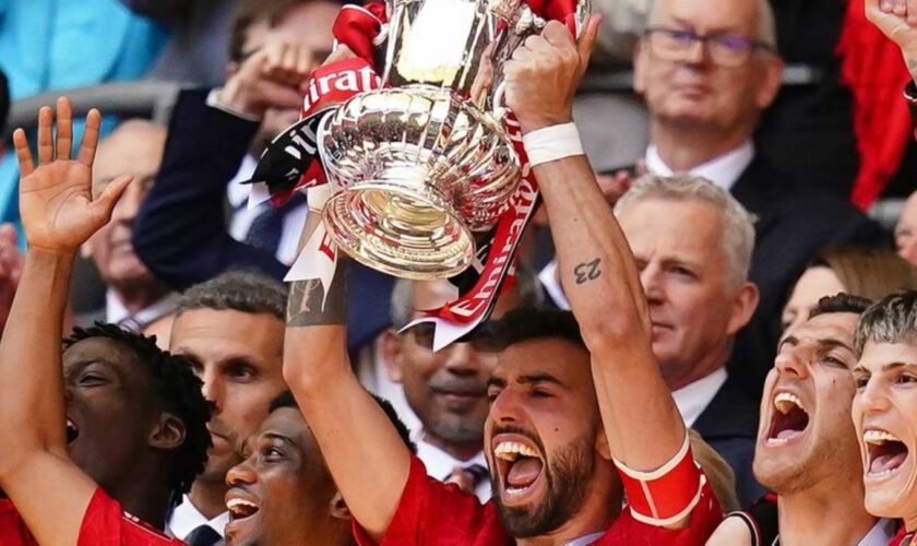 Manchester United gewann zum ersten Mal seit 2016 den FA-Cup. Foto: John Walton/PA Wire/dpa