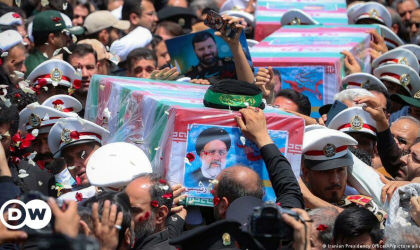 Iran buries late President Ebrahim Raisi in home city