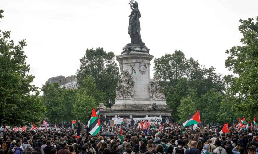 Paris : deuxième manifestation consécutive contre les frappes sur Rafah