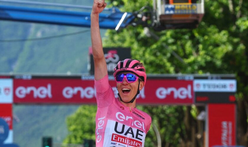 Tour d'Italie : Pogacar remporte la sixième étape et fonce vers la victoire finale