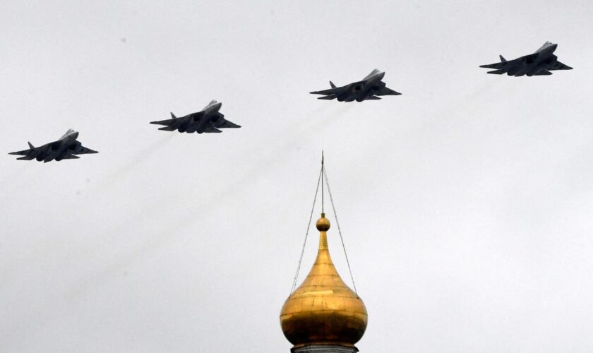 Ukraine-Russia war – live: Kyiv says its forces hit one of Putin’s most advanced Su-57 warplanes