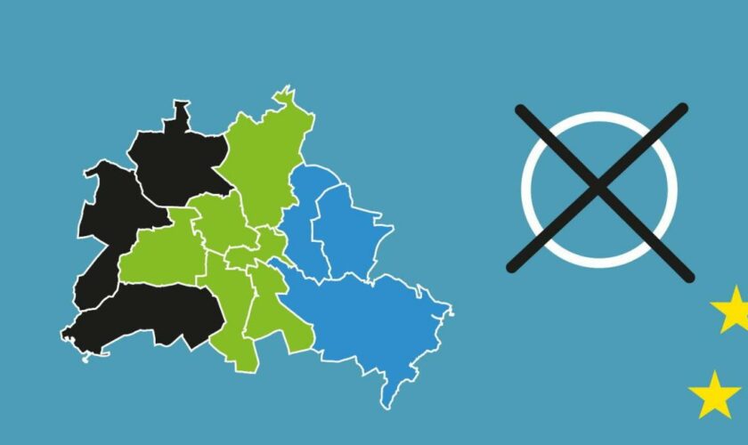 CDU, Grüne, AfD – Berlin ist bei der Europawahl dreigeteilt