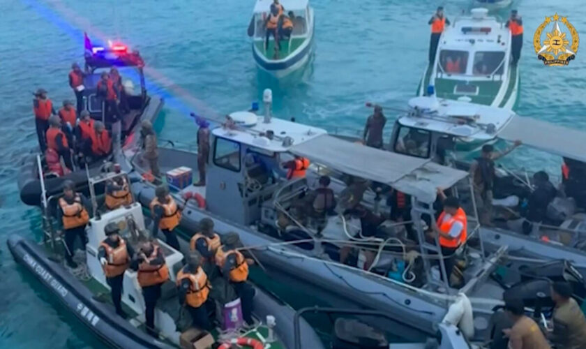 Vive altercation entre des garde-côtes chinois et des marins philippins en mer de Chine méridionale