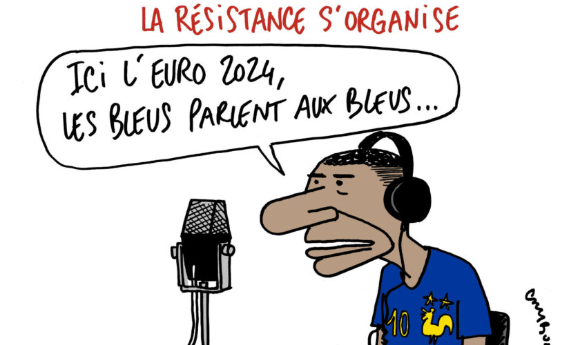 L'actu en dessin : l’appel de Kylian Mbappé à voter "contre les extrêmes"