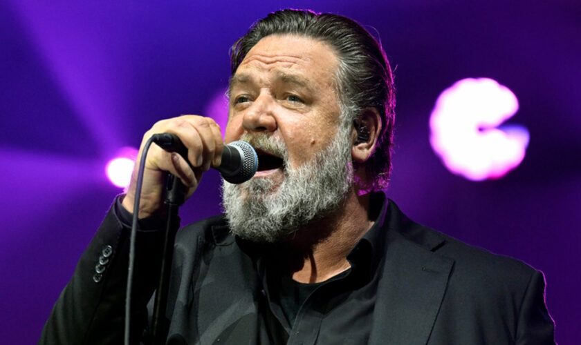 Russell Crowe on playing Glastonbury: 'Forget the other job - this is a band of monster musicians'