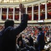 Des députés à l'Assemblée nationale lors d'un débat sur la réforme des retraites, en février 2023.