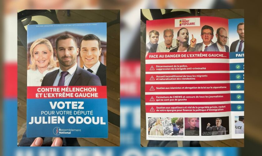 Tract du RN contre le Nouveau Front populaire : un document trompeur, et illégal ?