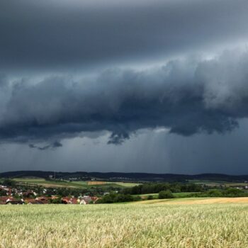 Unwetter treffen Baden-Württemberg und Bayern