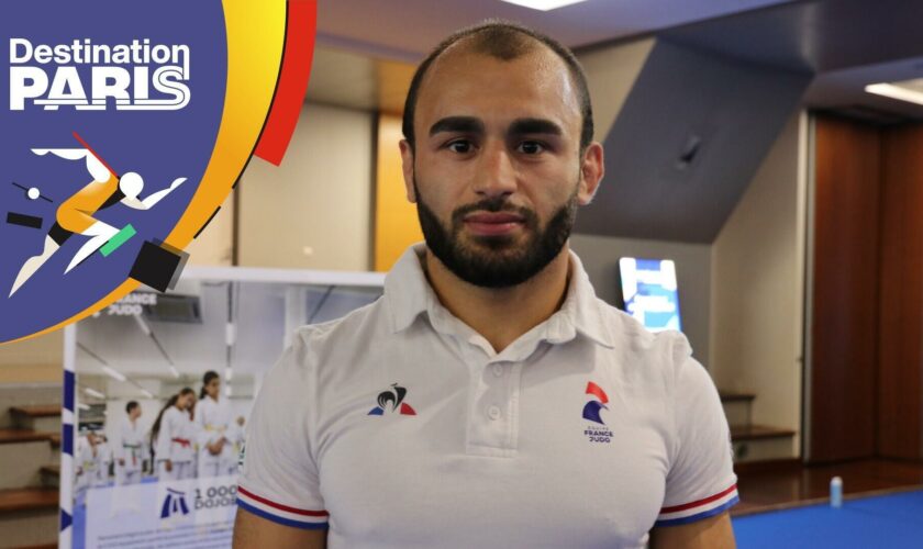 Pour le judoka franco-géorgien Luka Mkheidze, "sur les tatamis, peu importe nos origines"