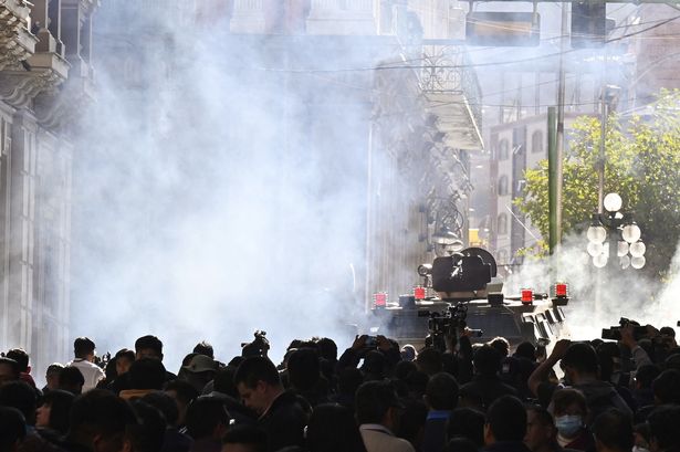 BREAKING: Bolivia in grips of dramatic military coup as soldiers storm palace and president makes plea to people