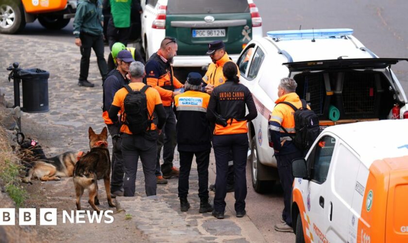 Dog teams continue Tenerife search for Jay Slater