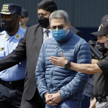 El ex presidente hondureño Juan Orlando Hernández, condenado a 45 años de cárcel por narcotráfico