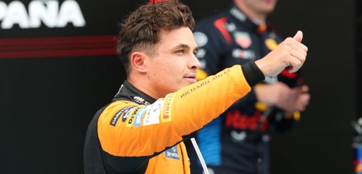 Formel 1 in Barcelona: Erst brennt es bei McLaren – dann holt Lando Norris die Pole