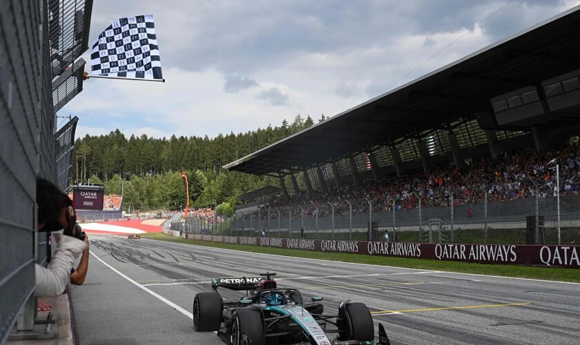 George Russell y Carlos Sainz cazan al vuelo en el Red Bull Ring