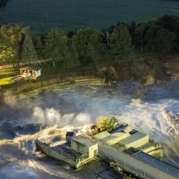 He lived near a dam his whole life. Then floods washed his house away.