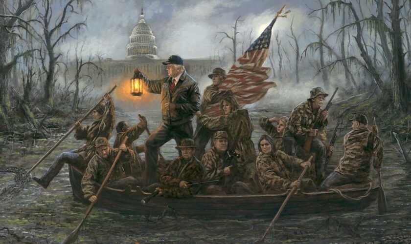 Jon McNaughton, ce peintre trumpiste dans la veine des grands illustrateurs américains