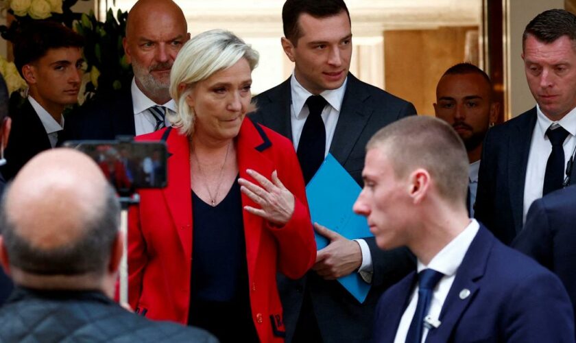 Législatives : Marine Le Pen désavoue un député RN qui estime que les postes de ministres doivent être occupés par des «franco-français».