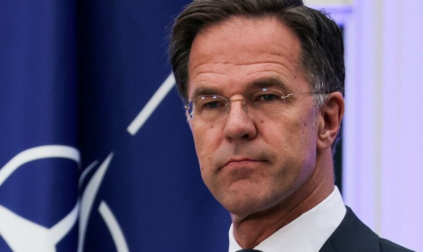 le Premier ministre néerlandais Mark Rutte à La Haye, le 27 juin 2023