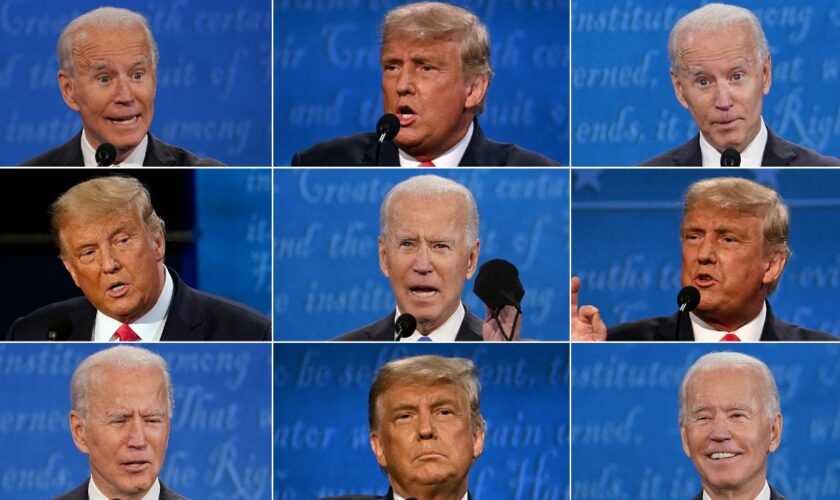 Présidentielle américaine: Joe Biden vs Donald Trump, un débat sous haute tension