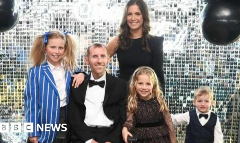 Rob Burrow recorded family messages before he died