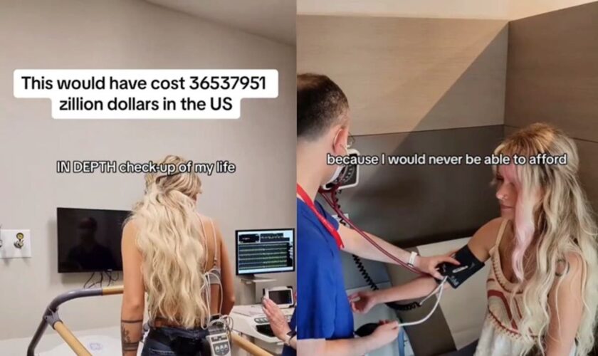 Influencer sparks debate after visiting Turkish hospital for shockingly cheap medical exams