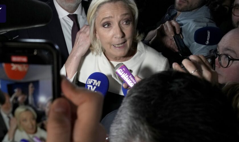 Wahl in Frankreich im Liveticker: Marine Le Pen: Unser Sieg ist nur aufgeschoben