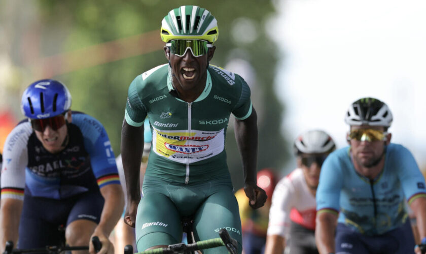 Tour de France : Biniam Girmay remporte sa troisième étape, Primoz Roglic perd gros