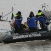 Members of the Maritime Gendarmerie during a search. File pic: AP