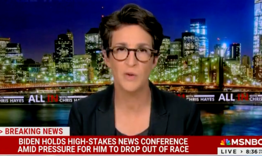 Maddow says Biden’s team may be giving him polls 'not based in reality' convincing him to stay in the race