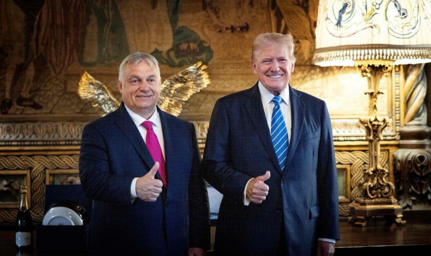 En visite chez son ami Trump, Orbán continue à narguer ses homologues européens