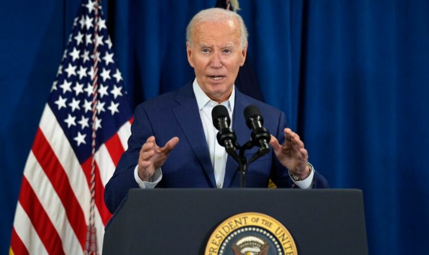 „Ich bete für ihn. Das ist krank“, sagt Joe Biden