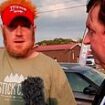 Trump supporter claims he saw a man with a RIFLE hiding on the roof just outside Trump rally and warned cops just minutes before ex-president was shot - as picture appears to show dead gunman