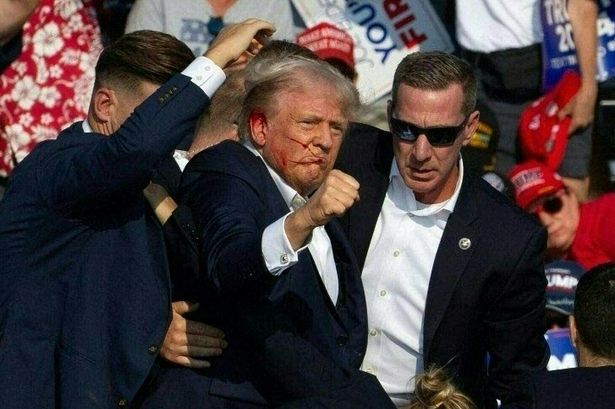 Donald Trump assassination attempt in pictures as defiant ex-president survives shooting