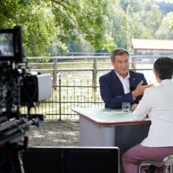 Sommerinterview: Markus Söder will AfD-Wähler für Bundestagswahl zur Union bringen