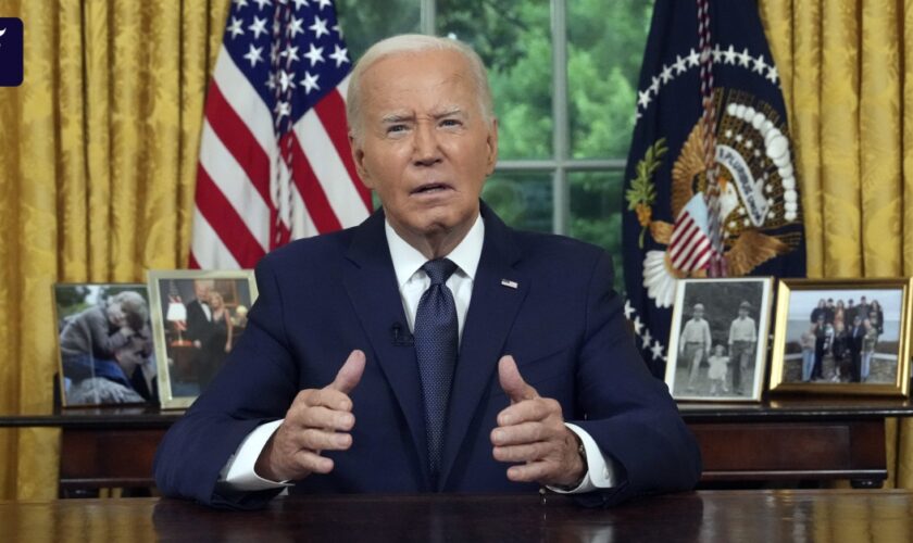 Liveticker zur US-Wahl 2024: Biden warnt vor Gewalt im US-Wahlkampf