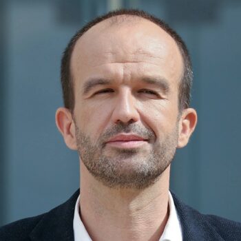 Le coordinateur de La France insoumise Manuel Bompard, le 8 juillet 2024 à Paris