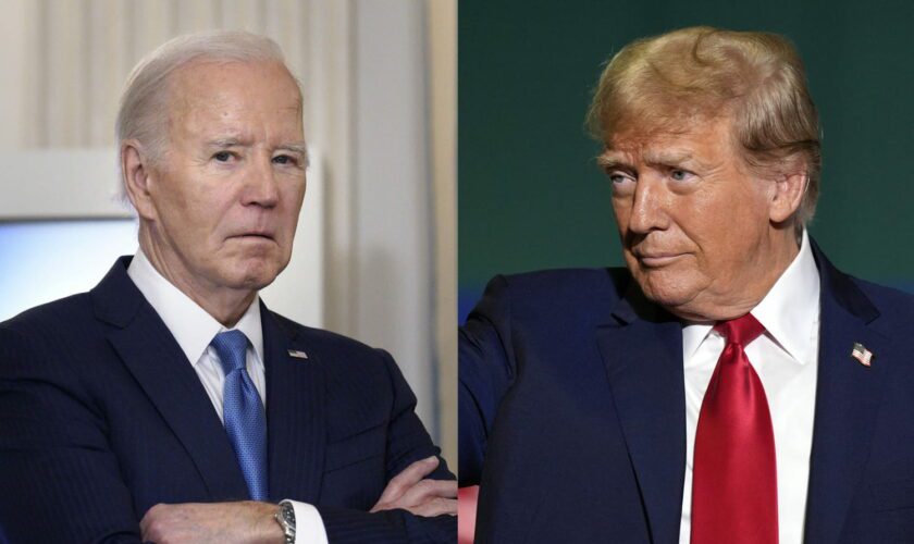 Élection présidentielle américaine 2024 : les résultats des sondages, Trump devant Biden