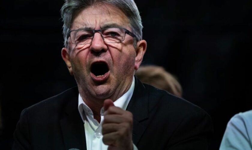 Der Altlinke Jean-Luc Mélenchon strebt weiter an die Macht (Archivbild). Foto: Louise Delmotte/AP/dpa