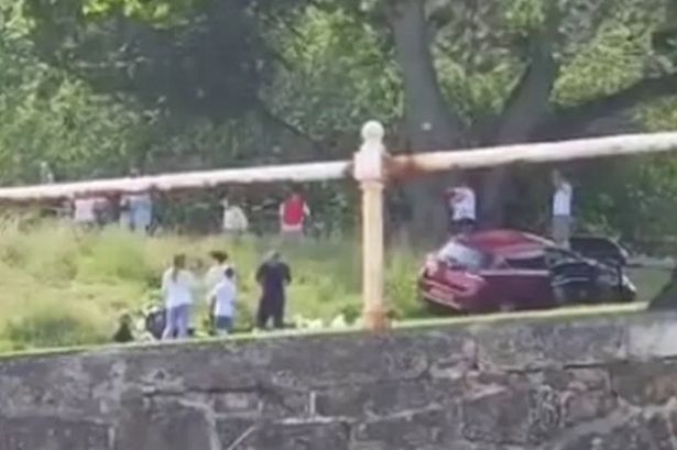 Car 'drives through' Northern Ireland family park causing 'multiple injuries'