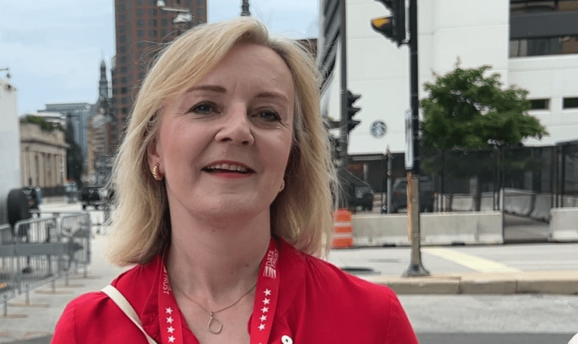 Truss hits out at 'weak' Biden as she attends Republican convention in support of Trump